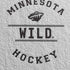 NHL Minnesota Wild Black Text Moto E5 Play Skin